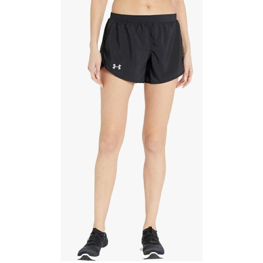 Under Armour Black Fly By 2.0 Heatgear Athletic Shorts XS